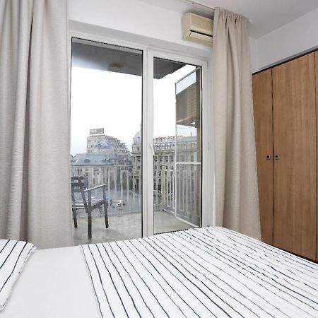 2 Bedroom Apartment With Amazing View In City Center บูคาเรสต์ ภายนอก รูปภาพ